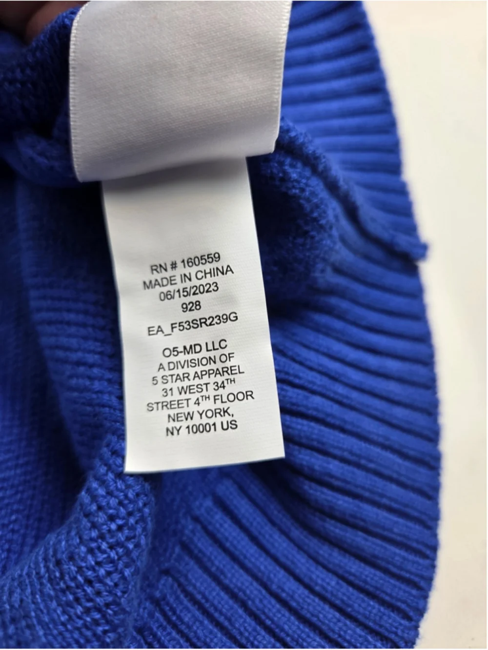 Men's WEAR by Erin Andrews Florida Gators V-Neck Sweater XL Blue Orange #1682